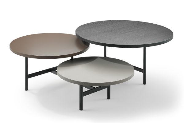 MESA DE CENTRO Y DE RINCÓN BE WOOD